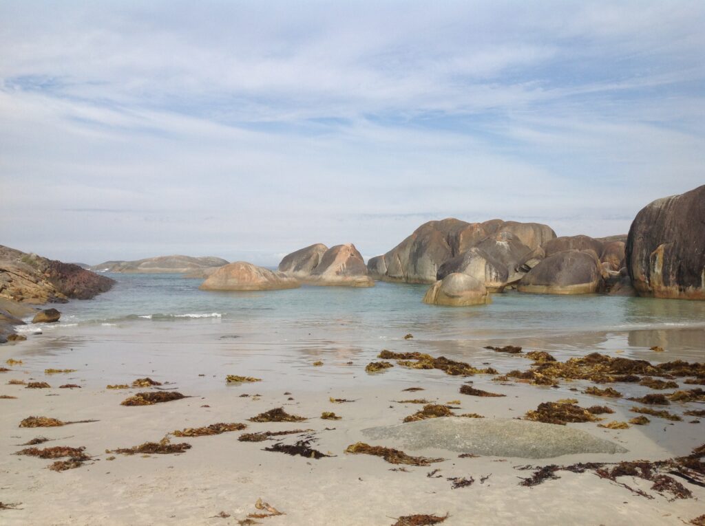 Elephant Rocks in Australia.